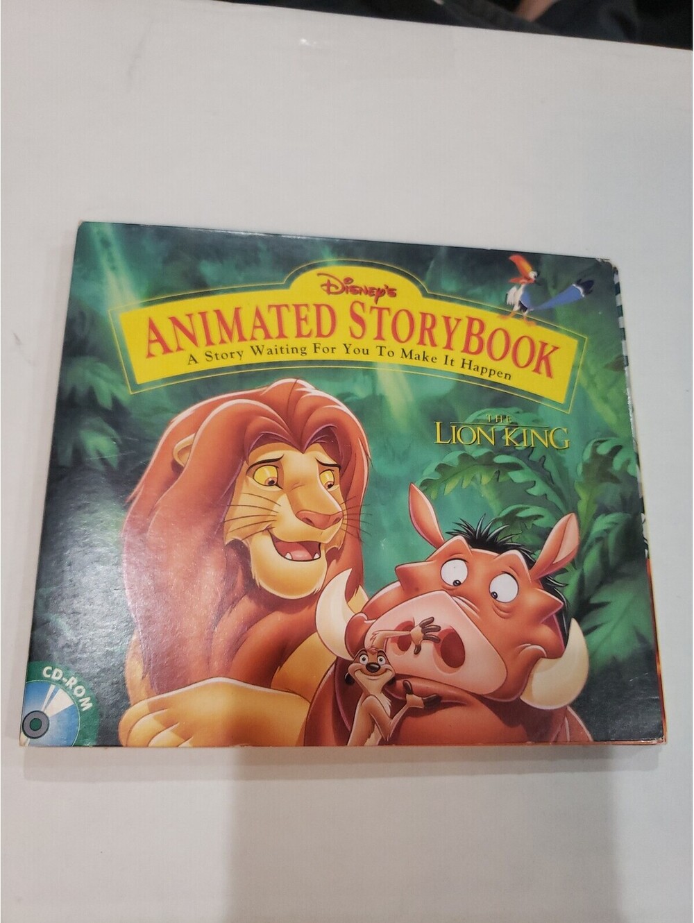 Disney's Animated Story Book The Lion King CD-ROM Windows Vintage